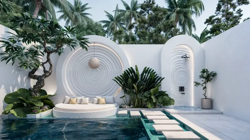 Kayami, pool area
