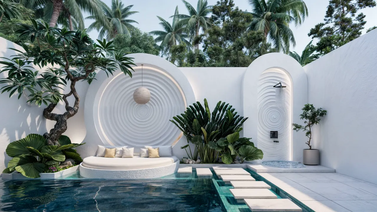 Kayami, pool area