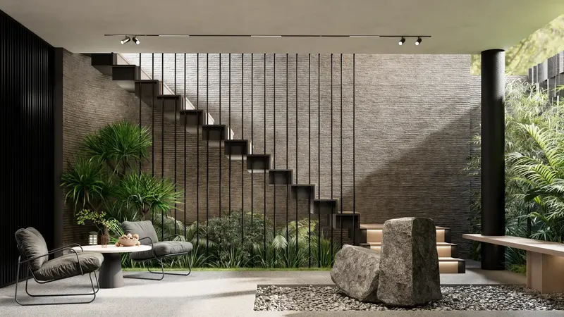 OKAH, entrance foyer