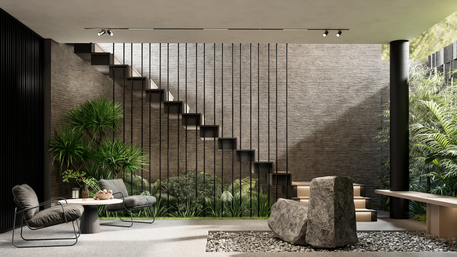OKAH, entrance foyer
