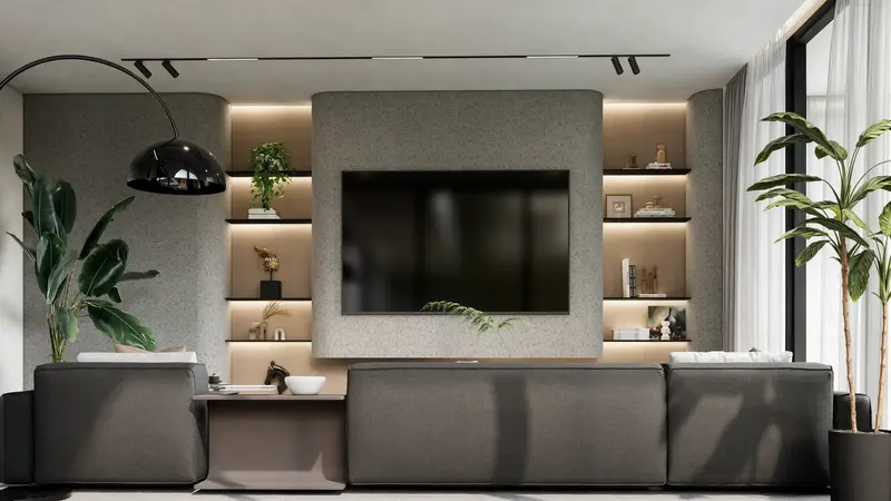 OKIH, living room, photo 12