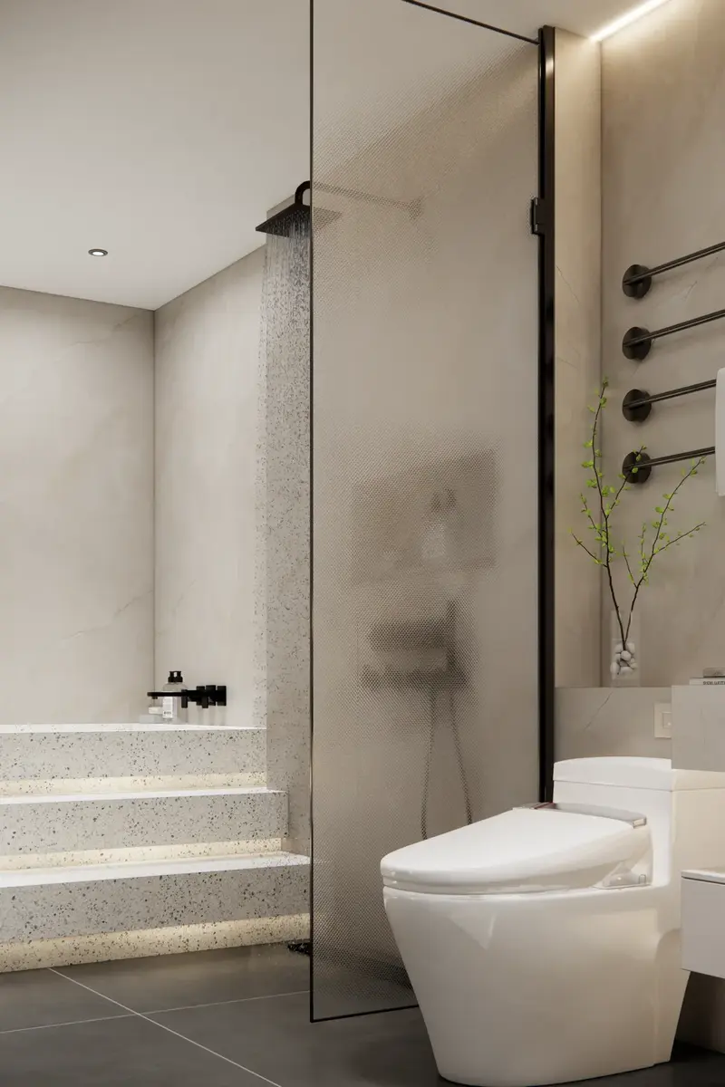 OKIH, master bathroom