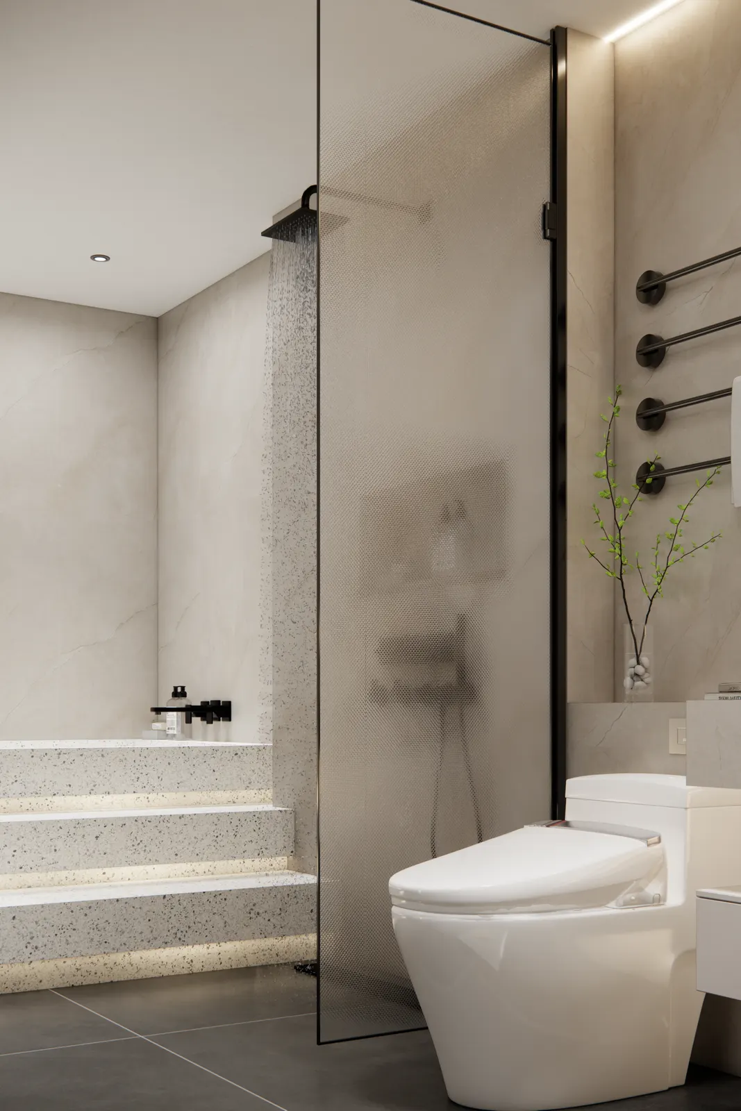 OKIH, master bathroom