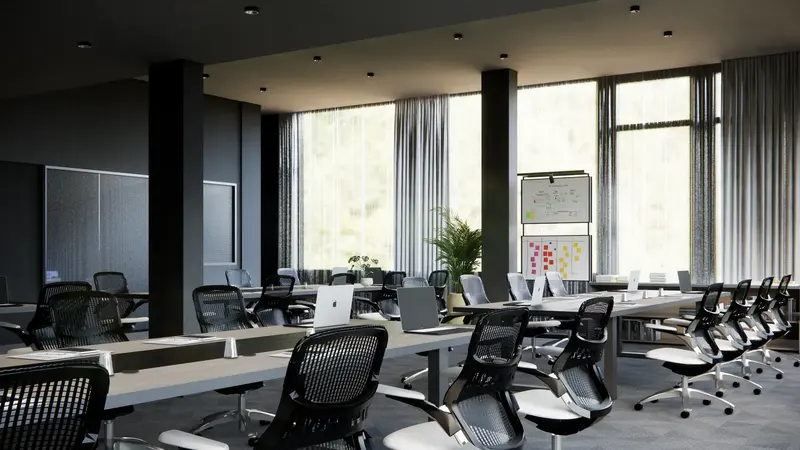 Online Asset, open-plan office, photo 6