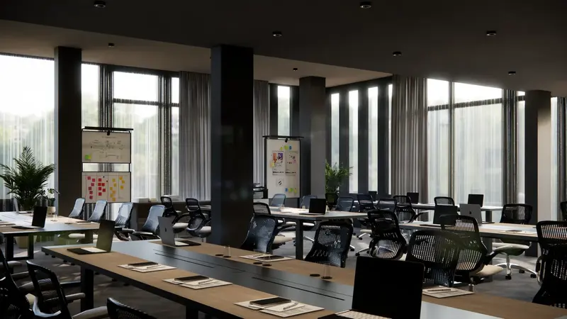 Online Asset, open-plan office, photo 8