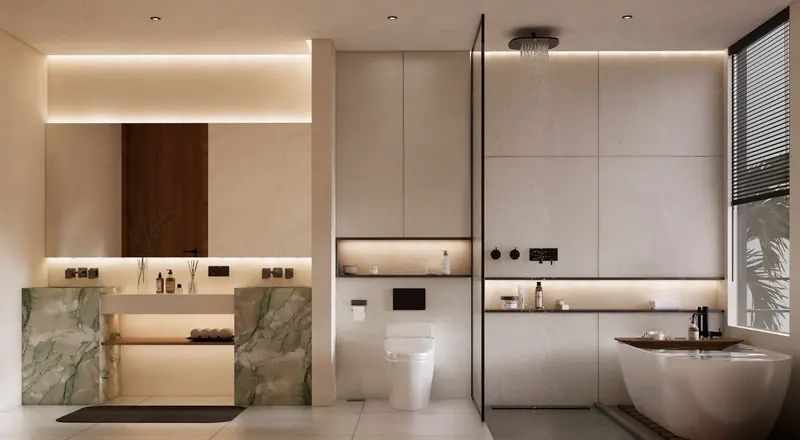 Rice Harmony Unit 1, salle de bain principale, photo 32