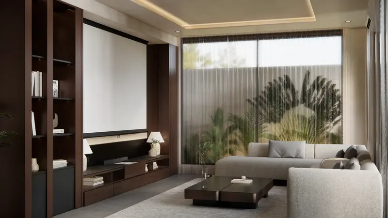 Rice Harmony Unit 2, living room, photo 19