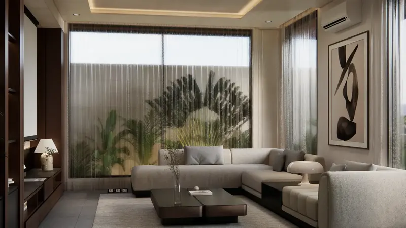 Rice Harmony Unit 2, living room, photo 21
