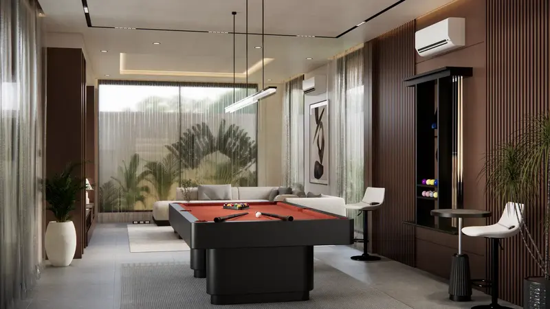 Rice Harmony Unit 2, billiard room, photo 23