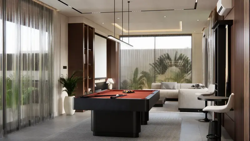 Rice Harmony Unit 2, billiard room, photo 24