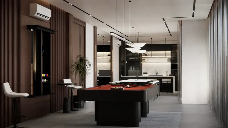 Rice Harmony Unit 2, billiard room, photo 25