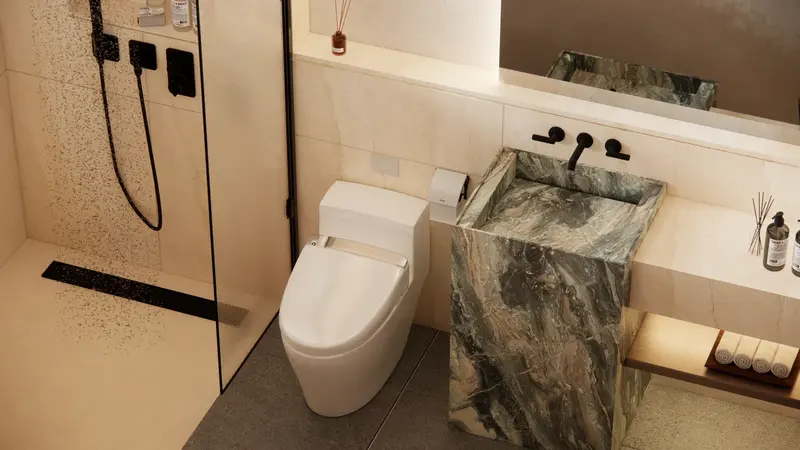 Rice Harmony Unit 2, bathroom, photo 47