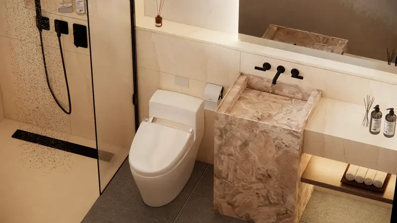 Rice Harmony Unit 2, bathroom, photo 49