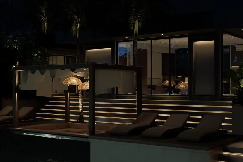 Rice Harmony Unit 3, terrasse de nuit, photo 11