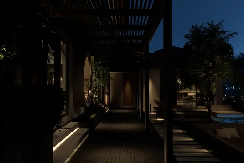 Rice Harmony Unit 4, terrasse de nuit, photo 11